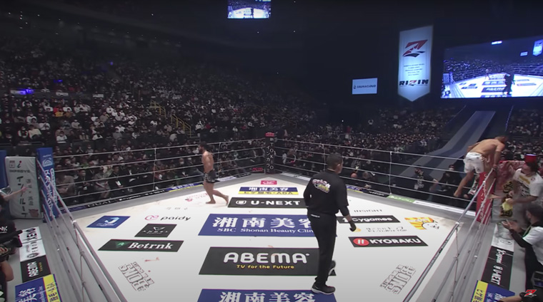 ボンズはRIZINのスポンサーになった