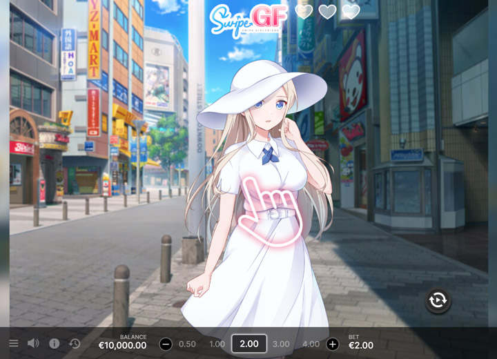 スワイプ彼女のゲーム・ボンズカジノ