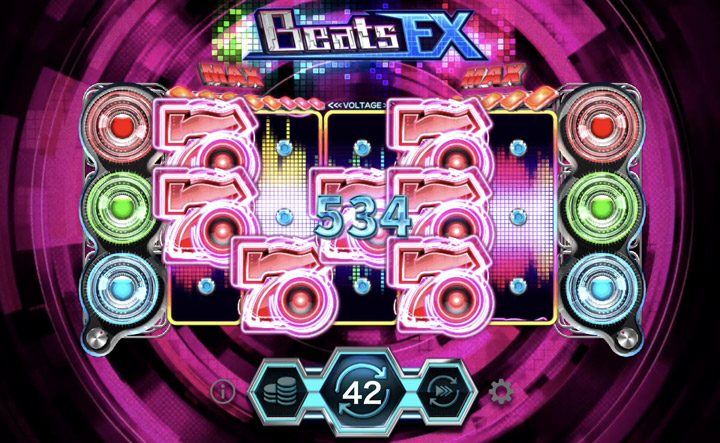 ラッキーセブンのアンプシンボル・BeatsExスロット