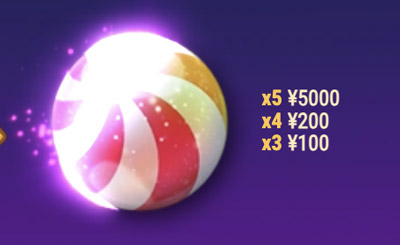 Sweet Alchemy 100のワイルドシンボル