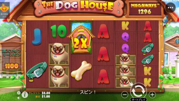 テッドベットのThe Dog House Megaways