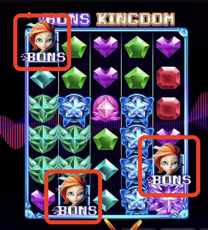Bons Kingdomのフリースピン