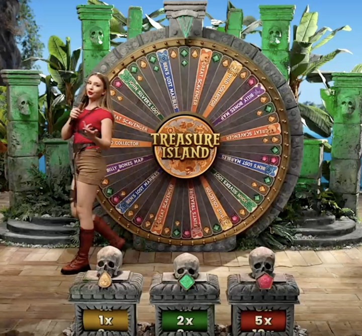 Treasure Island（トレジャーアイランド）のゲーム