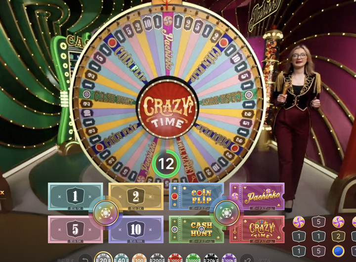 CRAZY TIME ラッキーニッキー