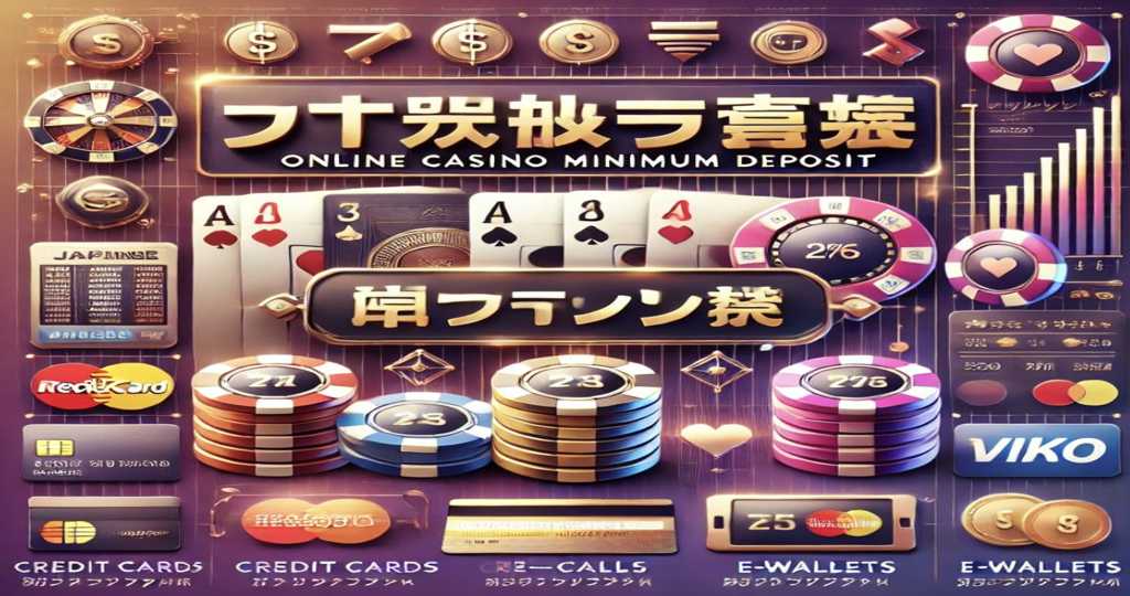 最低入金額 カジノ